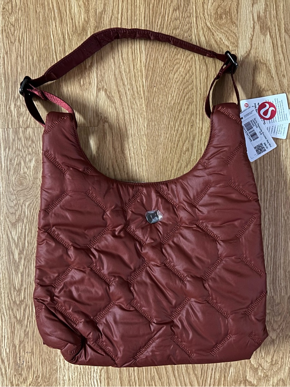 Rare Lululemon Athletica Quilty Pleasures Shoulder Bag Mini Rockwood